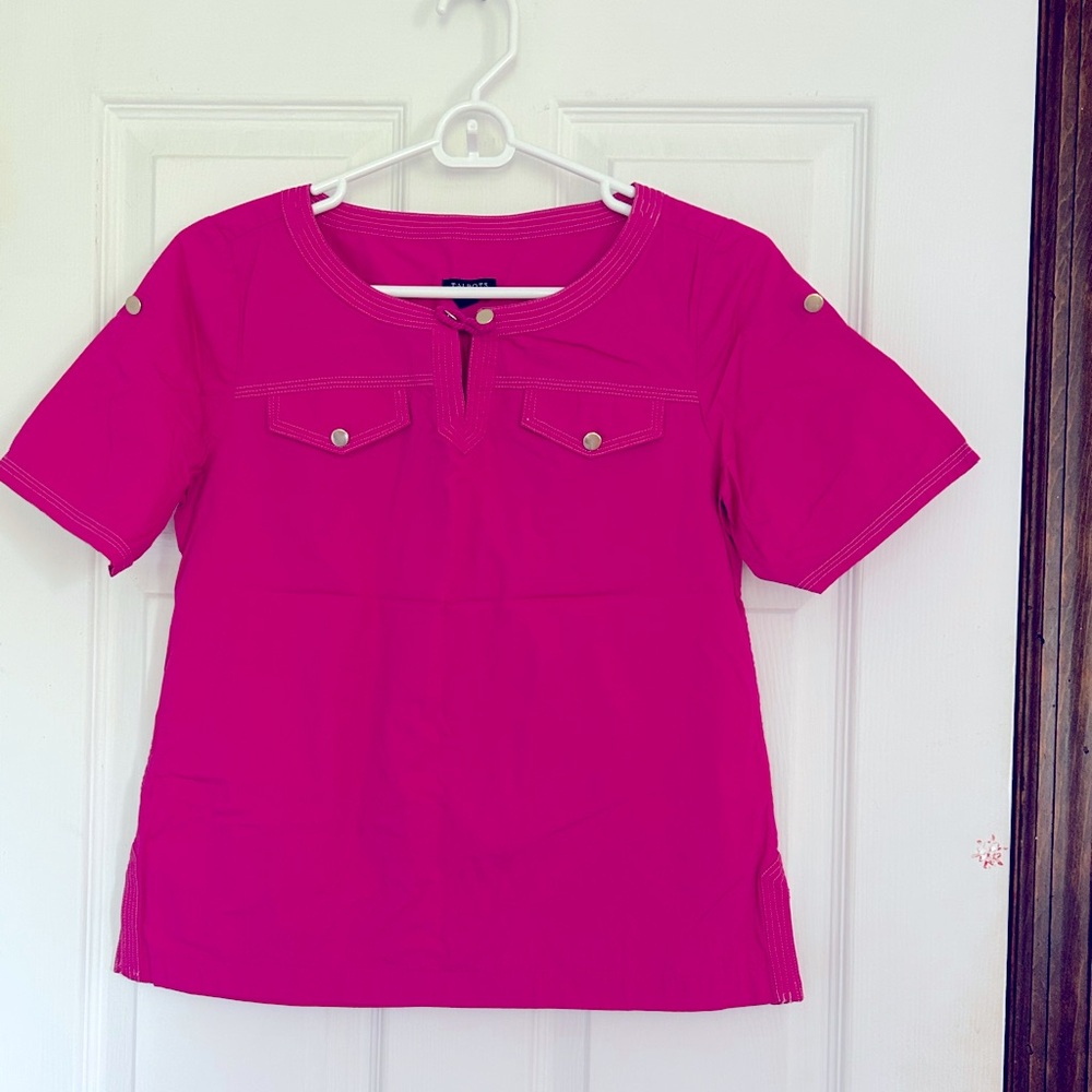 Talbots short sleeve top, size 4p